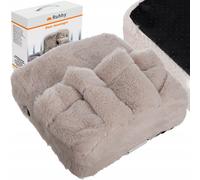Massage des pantoufles de massage électrique universelles pour les pieds beige beige