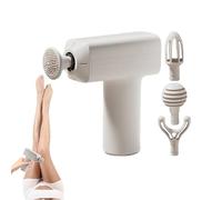 Massage Des Tissus Profonds | Appareil Pour Fascias Et Forme - Massageur Musculaire Rechargeable Silencieux avec 4 Têtes pour la Salle de Sport, le Sport, la Maison, les Voyages et le Lieu de Travail