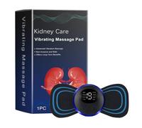 Massage Des Vibrations - Soulagement Musculaire Du Bas Du Dos, Coussin De Masseur Corporel, Thérapie Vibrante Rechargeable | Soins Rénaux Confortables, Relaxant Pour Bras, Jambes, Épaules,