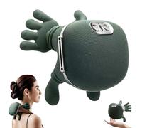 Massage du Siaasoo Masser pour épaule, cou, inférieur abdominal, masseur d'épaule du cou Siaasoo avec réglage à 3 vitesses, massage de pétrissage 3D de tissu profond électrique pour (1PCS)