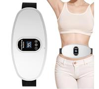 Massage du Ventre,Ceinture Vibrante Massante pour Ventre Plat,Appareil sans Fil à Niveaux Réglables Brûle-Graisse pour Femmes,Stimulateur sans Fil Brûleur De Graisse pour Détente