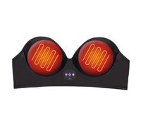 Massage Enhancer - Masseur mammaire portable | Équipement de beauté sans fil avec une fonction de mise en forme 3D avec mode de thérapie chaleureuse idéale pour les séances de bien-être de la relaxati