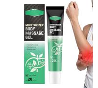 Massage Gel, Hydrating Gentle Formula, 20g Soothing Lightweight Cream, Cooling Relaxation Aid for Home Gym, Traveling Business Trip, Balance Exercise, Knees Lumbar Spine Neck Hands Men Women Adults