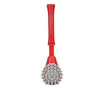 Massage Hammer Soft Retractable Flexible Portable Silicone Manual Stick pour le massage du dos (Rouge)