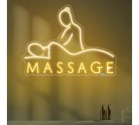 Massage LED Signe de néon USB Lumière réglable Salon Bars Barbiers Pub Fête de mariage Salon Club Réunions Salle de jeu Homme Grotte Halloween Noël Anniversaire Art Décor mural