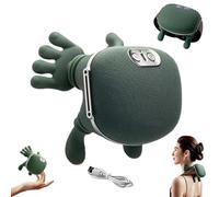 Massage Master pour épaules, cou, bas de l'abdomen, masseur Shiatsu dos et cou pour soulager la douleur des tissus profonds, coussin de massage électrique pour pétrir les mains, simulation de massage