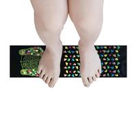 Massage Mat - Foot Mat | Foot Massage Mat | Foldable Reflexology Relaxation Foot Mat for Health Care At Home, Walk Stone Road Mat,Reflexology Walk Stone Road Mat Anti-Slip Reflexology & Relaxation