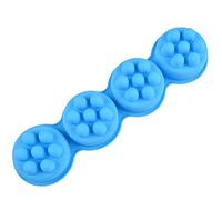 Massage | Moule en Silicone pour Brosse à Cheveux | Cuisson Facile à démouler, Moule réutilisable pour Savon, Chocolat, gelée, gâteau, Fondant Teksome