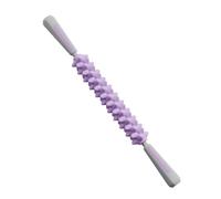 Massage : objectif musculaire pour tout le corps, conception de rouleau, prise en main confortable, rouleaux multi-nœuds + axe flexible, noyau en PP durable avec finition de revêtement de