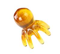 Massage portable du cuir chevelu - Calmar - Massage de la tête - Points de pression - Outil de massage - 8 tentacules - Outil de massage unisexe