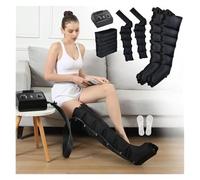 Massage Pro des Pieds, Chevilles et Mollets,Amplificateur de Drainage Lymphatique par Compression d'Air - Thérapie Sportive pour Jambes Fatiguées, Récupération Musculaire