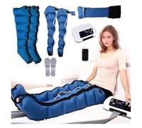 Massage Pro des Pieds, Chevilles et Mollets,Amplificateur de Drainage Lymphatique par Compression d'Air - Thérapie Sportive pour Jambes Fatiguées, Récupération Musculaire