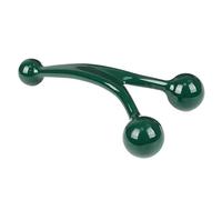 Massage Roller, Face Roller, Solid 3-Ball Y-Shape Handheld Massage Tool for Shoulder, Neck, Foot, Scalp, Full-Body Relaxation, 6.89x3.94x1.02 Inches ABS Material