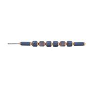 Massage Roller Rouleau de Massage Musculaire Bâton de Massage Auto Massage Fascia avec Rouleaux Texturés Bois et, style to 5