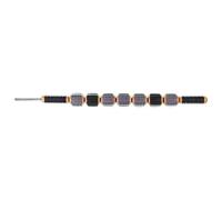 Massage Roller Rouleau de Massage Musculaire Bâton de Massage Auto Massage Fascia avec Rouleaux Texturés Bois et, style to 1