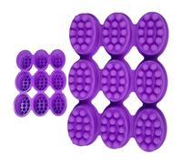 Massage Soap Moules - Moules de massage en silicone | Cake Môlds for Home Handmade Tray Bars Sôap Môlds | Curly Hair Silicone Massage Bar Soap Mold for Curly Hair | Silicône Mold Making Supplies