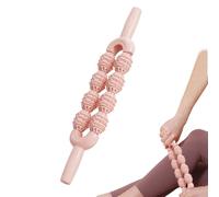 Massage Stick, Deep Tissue Roller Body Massager, 15.67x3.35 inches Heavy Duty Non Slip Handheld Muscle Relief Tool for Warm Up, Cramps, and Tightness, Portable Fitness Accessory