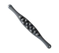 Massage Stick Roller - Outil de thérapie des tissus profonds à la main | Masseur musculaire à perles en acier pour jambes, bras, dos, épaule, cuisse, équipement de récupération minceur pour