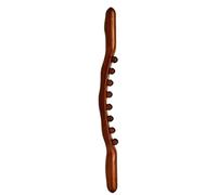 Massage Stick Wood for Back 8-Bead - Back Massager Manual Gua Sha Massager | Manual Gua Sha Massager for Men Runners Athletes Fitness | Lovers Weightlifters Dancers Home Office Apartment Salon Gym Stick