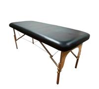Massage Table Sheets - Pu Leather Fitted Mat Cover | Waterproof Massage Table Protector for Beauty Salon, Professional Spa, Home Therapys, Training Room, Clinic, Wellness Center Use, 195x90x18cm Black