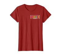 Massage Therapist T-Shirt, Femme, Canneberge, S
