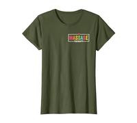 Massage Therapist T-Shirt, Femme, Olive, S