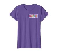 Massage Therapist T-Shirt, Femme, Violet Chiné, S
