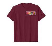 Massage Therapist T-Shirt, Homme, Marron, S