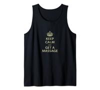 Massage Therapy : Keep Calm and Get a Massage Débardeur