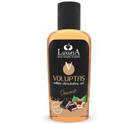 Massagegel Luxuria Voluptas essbar mit Wärmeeffekt Schoko-Nuss 100 ml