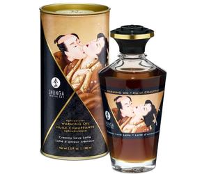Massageöl Creamy Love Latte Geschmack Wärmeeffekt 100 ml