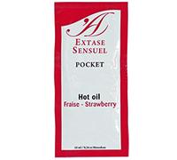 Massageöl Hot Oil Erdbeere Pocket 10 ml