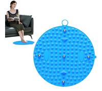Massager des pieds Pad - tapis de pression épais, tableau de relief réflexe | Thérapie d'acupression Stretting Sollit Codeboard, coussin de massage de relaxation élastique élevé pour la maison