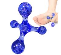 Massager tout le corps à points - polystyrène 8,2x8,5 cm | Outil de massage manuel de massage à pression manuelle sur le cou de l'épaule, l'arrière du pied | Outil de