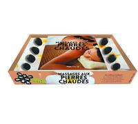 Massages aux pierres chaudes - Nouvelle édition - Collectif - Hugo New Life - Jeux livres objets