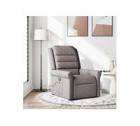 Massagestoel verstelbaar stof taupe4015653