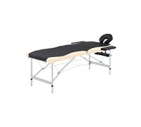 vidaXL Table de Massage Pliable Lit de Massage Banc Canapé Thérapie Cosmétique Portable Professionnel Shiatsu Reiki 2 Zones Aluminium Noir et Beige Noir https://www.fnac.com/mp43493775/vidaXL-Table-de-massage-pliable-2-zones-Aluminium-Noir-et-beige/w-4?oref=48342a9c-31ff-2aa4-f656-3b499f792c1c