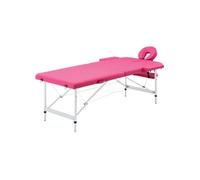 vidaXL Table de Massage Pliable Lit de Massage Banc Canapé Thérapie Cosmétique Portable Professionnel Shiatsu Reiki 4 Zones Blanc et Violet Bois Rose https://www.fnac.com/mp43373818/vidaXL-Table-de-massage-pliable-2-zones-Aluminium-Rose/w-4?oref=4b982d14-3958-23b5-9628-21ad1ffbff7a