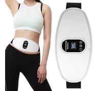Massageur Abdominal | Stimulateur Vibrant | Appareil de Stimulation Sans Fil à Niveaux Réglables Ceinture de Relaxation Brûle Graisse pour Sport Maison Unisexe Ventre