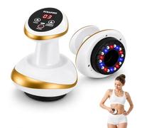 Massageur Anti-Cellulite 4 en 1,avec Ventouse,Sous-Vide,Gua Sha Électrique | 9 Puissance D'Aspiration Et 9 Chaleur,Massageur Anti-Cellulite À Ventouse Favorise La Circulation Sanguine
