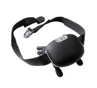 Massageur de Cou à Chauffage avec Charge USB, Massage Shiatsu à Pétrissage Profond pour le Cou, les Épaules et le Dos - Cadeau Portable de Relaxation Musculaire Électrique pour les Parents(Black)