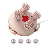 Massageur de Cuir Chevelu Électrique 3 Vitesses Brosse de Massage Étanche | Gratte-Tête Massant Pour Hommes et Femmes, Détente, Soins Quotidiens, Salle de Bain et