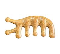 Massageur De Cuir Chevelu En Bois - Peigne À Dents Larges De Soin Des Cheveux | Outil De Massage Du Cuir Chevelu À Dents Larges,Soin Capillaire Détente pour Femmes et Hommes et Routine de Toilettage P
