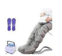 Massageur de Jambes à Compression d’Air Professionnel | Drainage Lymphatique 6 Zones | Système de Récupération Musculaire | Réglable pour Douleurs, Jambes Sans Repos & Mauvaise Circulation