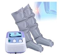 Massageur de Jambes à Compression d’Air Professionnel | Drainage Lymphatique 6 Zones | Système de Récupération Musculaire | Réglable pour Douleurs, Jambes Sans Repos & Mauvaise Circulation