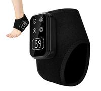 Massageur De Pied Et De Cheville - Bracelet Électrique Chauffant 5 Vitesses,Coussin Chauffant pour la Cheville | Pour Hommes Femmes Personnes Âgées Soins Des Pieds Confort Quotidien Anniversaire Maiso