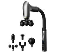 Massageur Dorsal - Masseur Électrique Pour Le Cou Et Le Dos | Appareil de Massage à Percussion et Pétrissage - Pour Soulagement Musculaire Hommes Adultes Anniversaire Noël Maman Papa Femme Bureau Mais