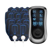 Massageur Électrique 6 Modes, 19 Intensités avec électrodes en gel