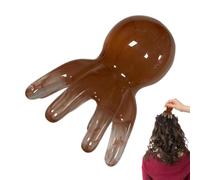 Massageur Manuel du Cuir Chevelu,Brosse À Cheveux À Dents Larges Manuelle | Tête de Pieuvre pour Massage du Cuir Chevelu et Coiffure | Pour Stimulation Détente Femmes Adultes Adolescents Quotidien Voy