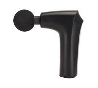 Massageur musculaire électrique avec 4 têtes, 2000mAh, percussion profonde, noir